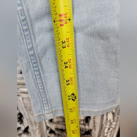 Light Blue Denim Skinny Ankle Jeggings Jeans Womens Size 29 - Picture 8 of 10